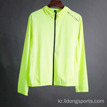 남자 봄 체육관 재킷 긴 소매 스포츠 자켓